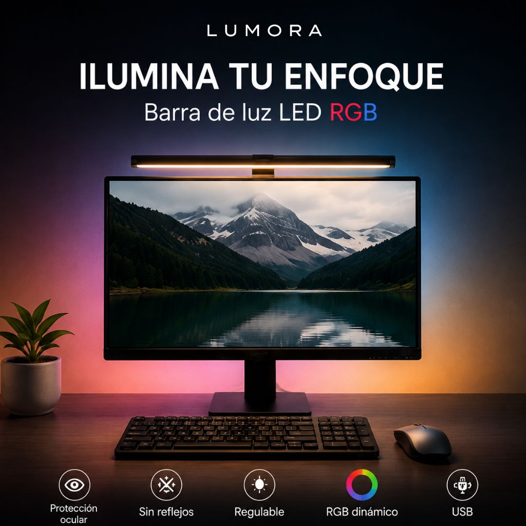 Barra de Luz LED RGB Inteligente