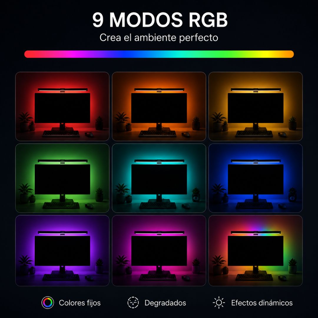 Barra de Luz LED RGB Inteligente
