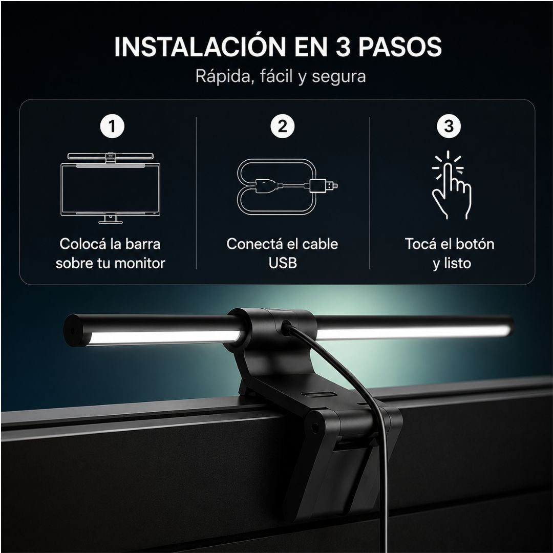 Barra de Luz LED RGB Inteligente