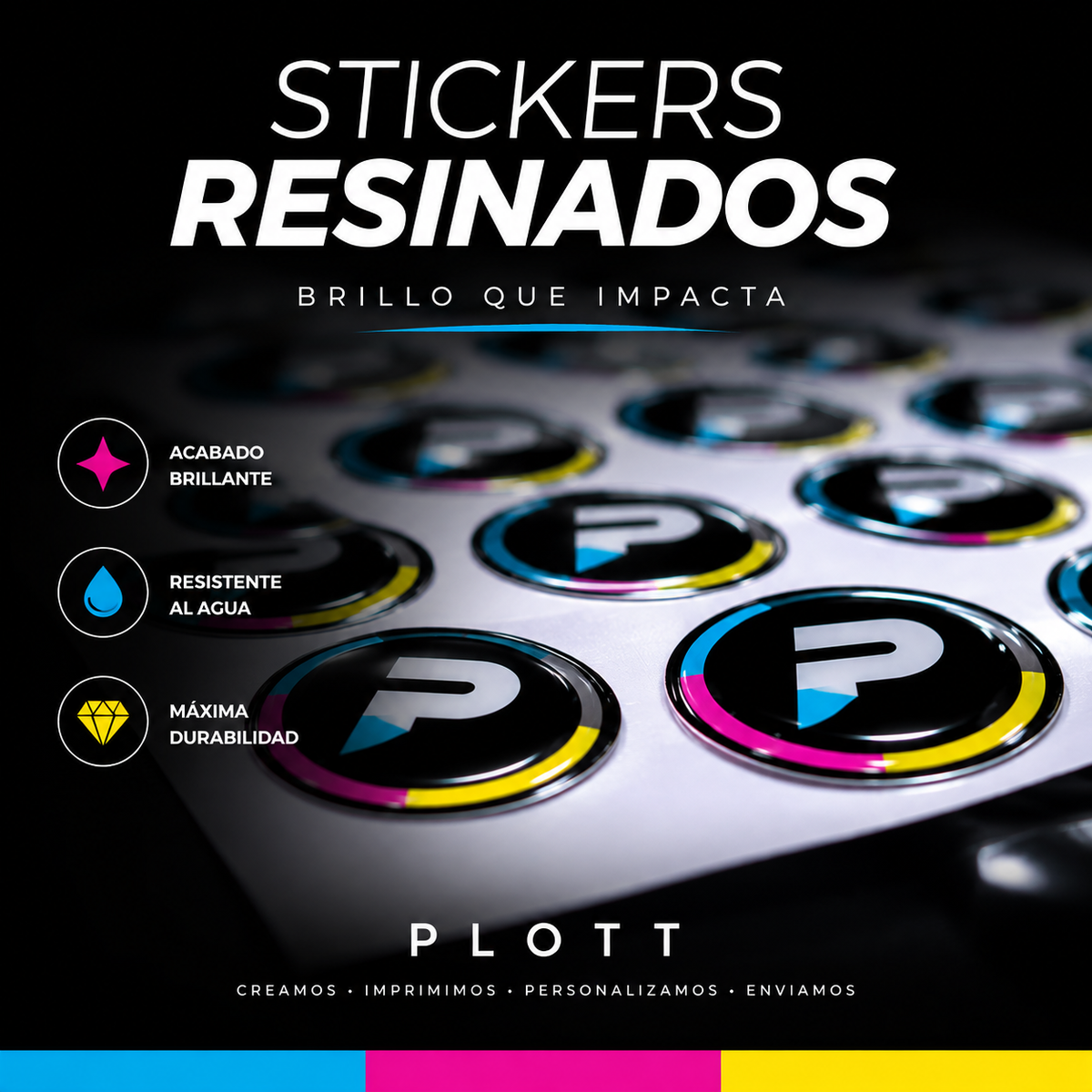 Sticker Resina Personalizados