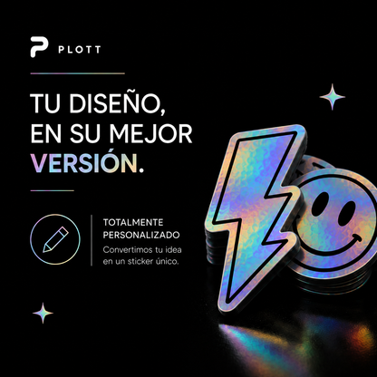 Sticker Holograficos Personalizados