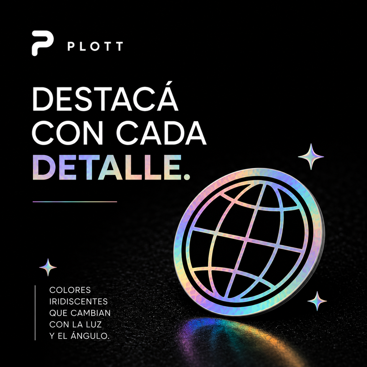 Sticker Holograficos Personalizados